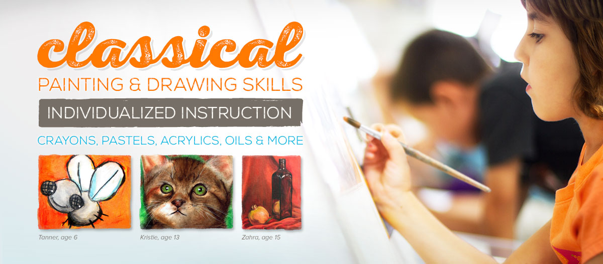 "Classical Painting & Drawing Skills - Individualized Instruction - Crayons, Pastels, Acrylics, Oils, and more..."