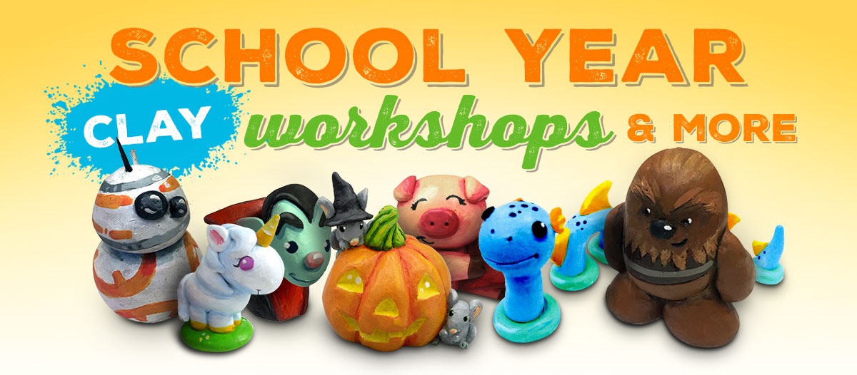 School Year Clay Workshops & More